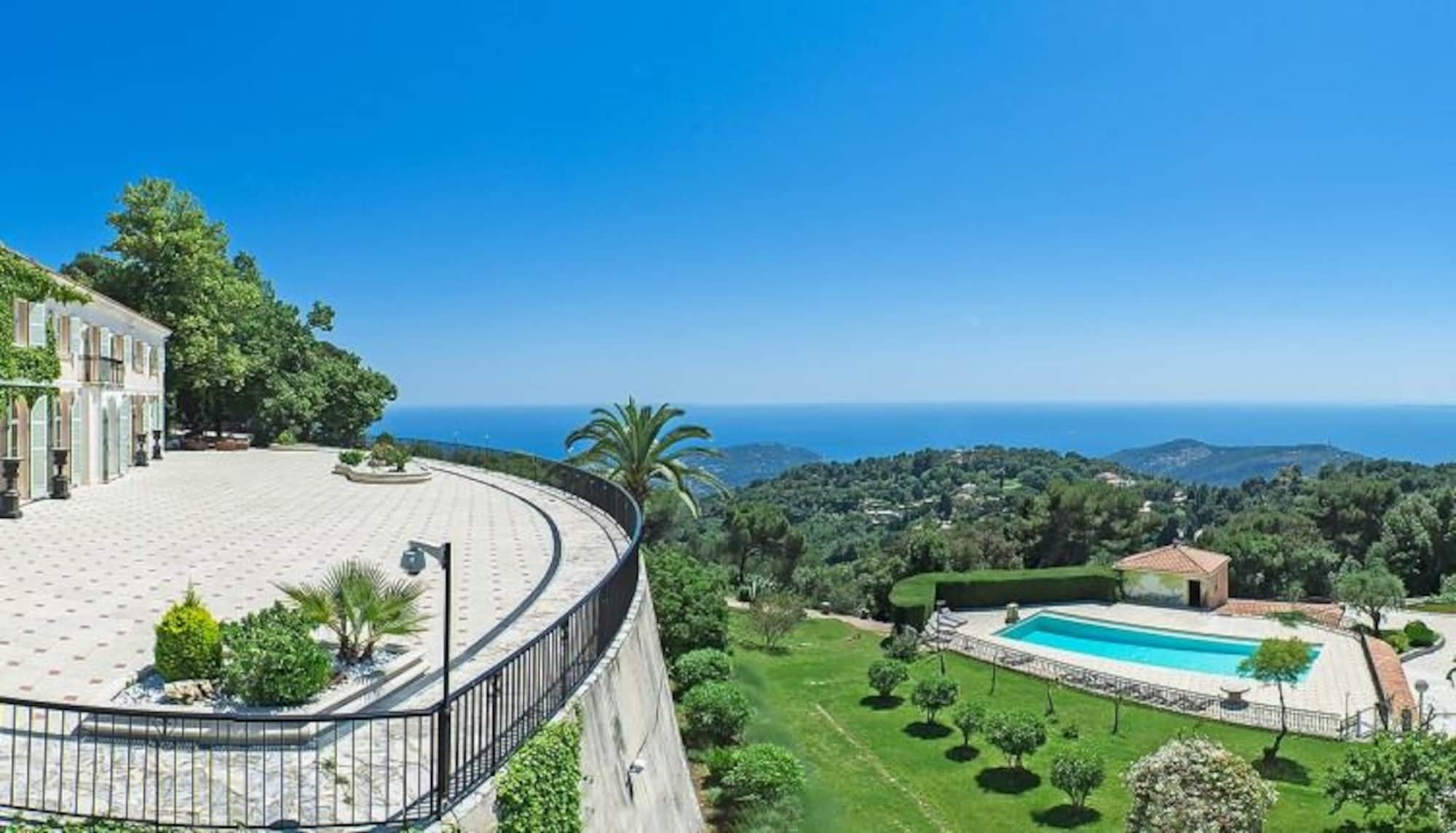 Villa Domaine Du Mont Leuze Villefranche-sur-Mer Esterno foto
